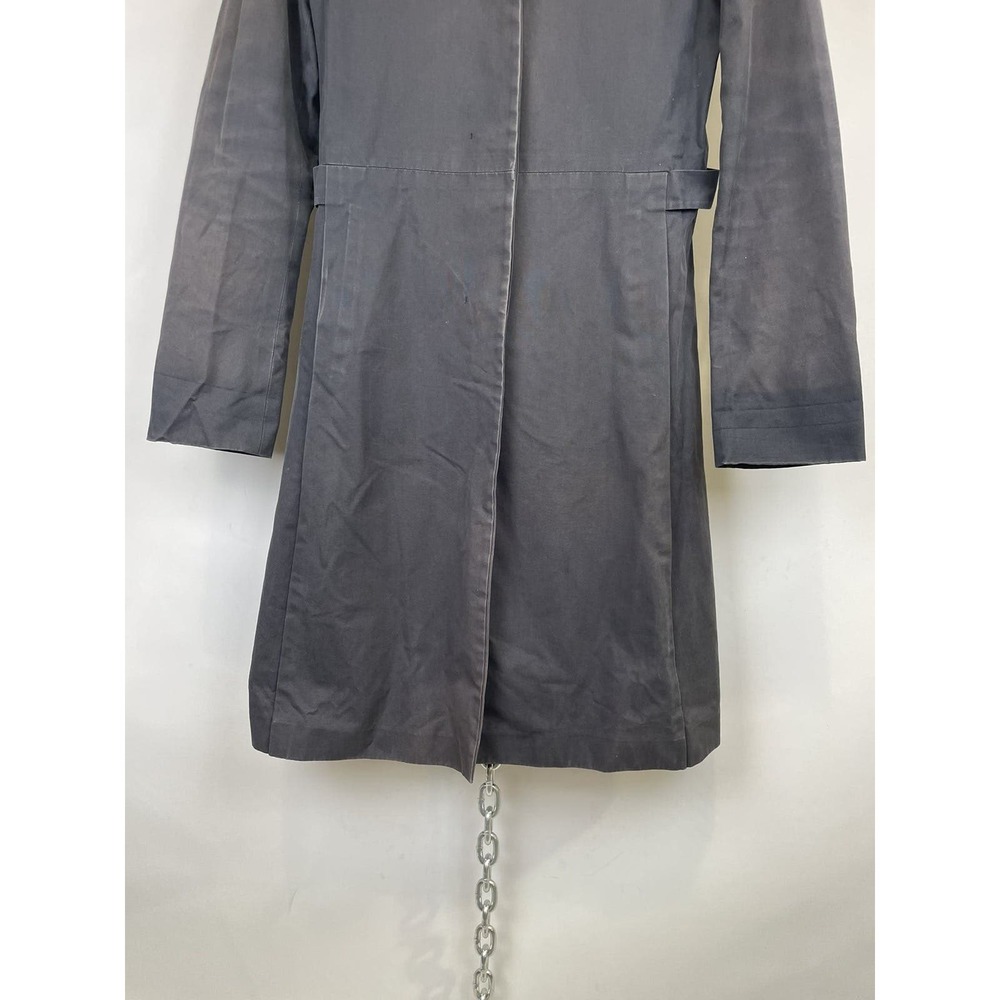 Vintage Navy Jil Sander Trench Coat Size 38 View 4